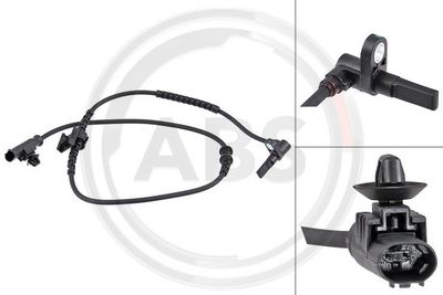 Czujnik, prędkość obrotowa koła A.B.S. 30103