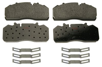 Remblokken set Achter/Voor past: DAF LF 55  SAF B, INTRADISC PLUS, SK, SKRB, SKRLB, SKRS, SKRZ, Z  GIGANT PROTEC