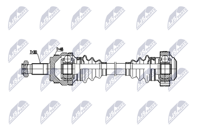полуоска NTY NPW-BM-205