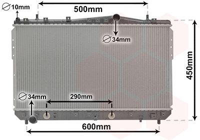VAN WEZEL 81002074 Крышка радиатора  для CHEVROLET NUBIRA (Шевроле Нубира)