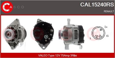 GENERATOR / ALTERNATOR CASCO CAL15240RS