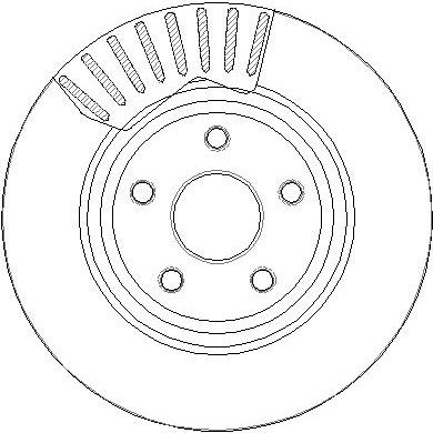 NATIONAL NBD2119 Тормозные диски для JEEP GRAND CHEROKEE IV (WK, WK2) 3.0 CRD V6 4x4