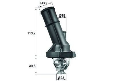 Thermostat, coolant TI 202 82