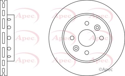 Brake Disc APEC DSK2189