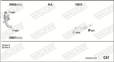 SISTEM DE ESAPAMENT WALKER CIK031518