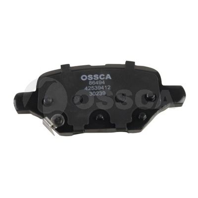 комплект спирачно феродо, дискови спирачки OSSCA 86494