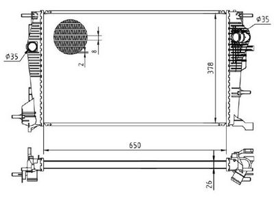 RADIATOR RACIRE MOTOR