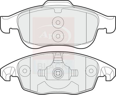 APEC Brake Pad Set, disc brake PAD1525B
