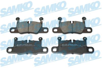 Комплект тормозных колодок, дисковый тормоз SAMKO 5SP2316 для PORSCHE CAYENNE