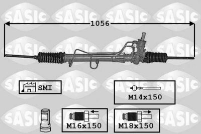 Рулевой механизм SASIC 7006129 для RENAULT KANGOO