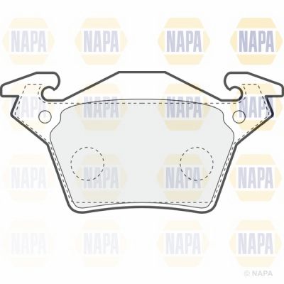 Brake Pad Set NAPA PBP7116