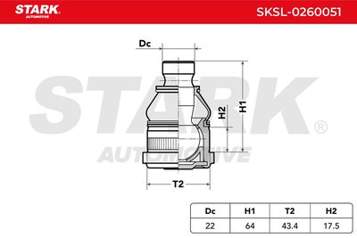 Шарнири STARK SKSL-0260051