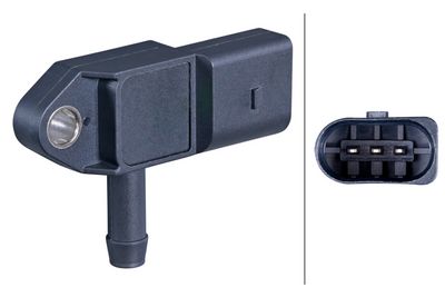 HELLA Sensor, exhaust pressure 6PP 358 392-261