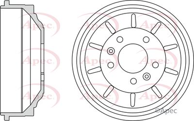 Brake Drum APEC DRM9962