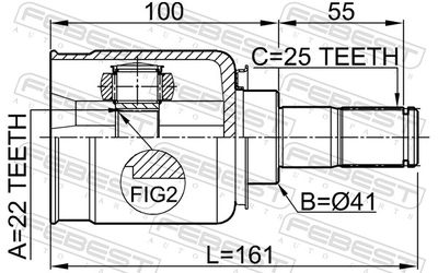 SET ARTICULATIE PLANETARA FEBEST 2211CD 1