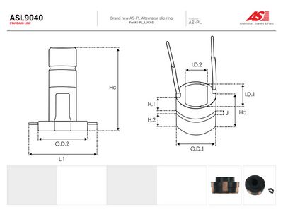 slipering, generator AUTOSTARTER ASL9040