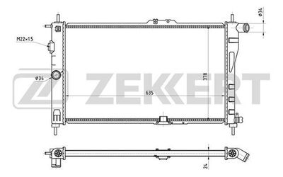 ZEKKERT MK-1061 Крышка радиатора  для DAEWOO  (Деу Киело)
