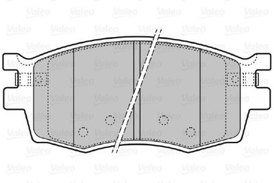 Brake Pad Set, disc brake 598868