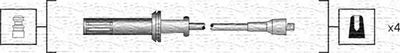 Комплект проводов зажигания MAGNETI MARELLI 941318111054 для LANCIA DELTA
