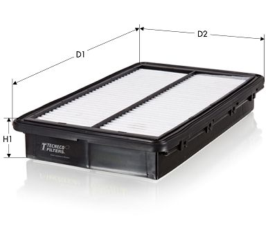 Воздушный фильтр TECNECO FILTERS AR1628PMJ для KIA OPTIMA