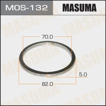 Уплотнительное кольцо, труба выхлопного газа MASUMA MOS-132 для TOYOTA CRESTA