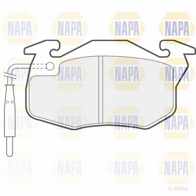 Brake Pad Set NAPA PBP7014