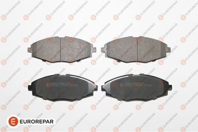 Комплект тормозных колодок, дисковый тормоз EUROREPAR 1617261680 для CHERY QQ