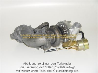 LADER AUFLADUNG SCHLÜTTER TURBOLADER 16600450EOL 1