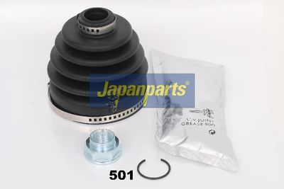 JAPANPARTS Gofruotoji membrana, kardaninis velenas
