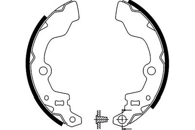 Kavo Parts Stabdžių trinkelių komplektas