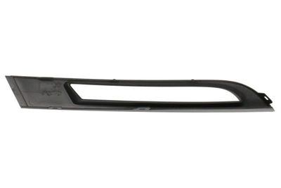 Grillestrip vooraan Voor Rechts (Top, met dagrijlichten gaten, BASE/S) past: LAND ROVER RANGE ROVER VELAR L560 02.17-