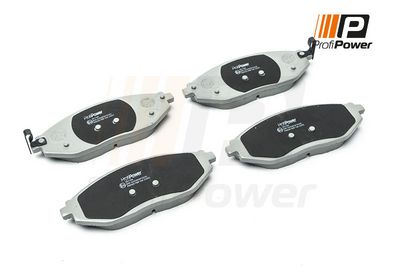 stabdžių trinkelių rinkinys, diskinis stabdys 1B1196 ProfiPower