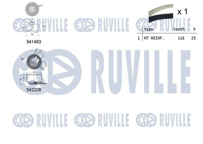 SET CUREA DE DISTRIBUTIE RUVILLE 550367 1