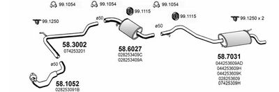 SISTEM DE ESAPAMENT ASSO ART3816