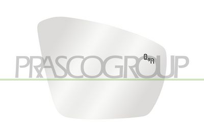 стъкло на огледало, външно огледало PRASCO VG7507523