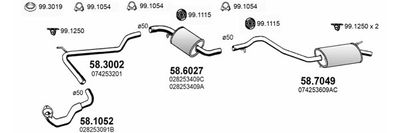 SISTEM DE ESAPAMENT ASSO ART3818