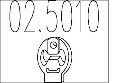 TAMPON CAUCIUC AMORTIZOR ESAPAMENT