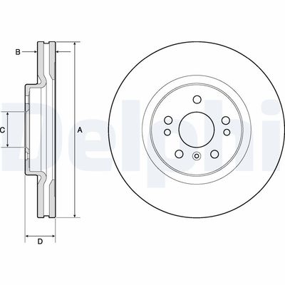 Brake Disc BG9968