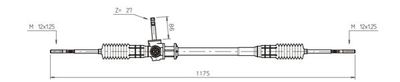 Рулевой механизм GENERAL RICAMBI RV4013 для ROVER 200