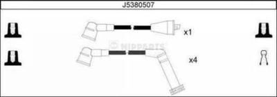 Комплект проводов зажигания NIPPARTS J5380507 для KIA PICANTO