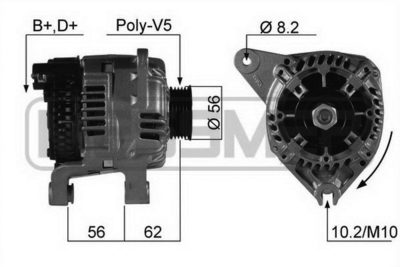 Генератор WILMINK GROUP WG2011680 для ROVER 100