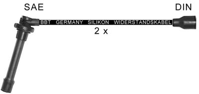 Комплект проводов зажигания BBT ZK1936 для SUZUKI IGNIS