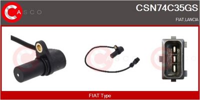 SENZOR IMPULSURI ARBORE COTIT CASCO CSN74C35GS
