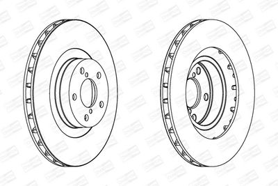 BREMSSCHEIBE CHAMPION 562677CH 1