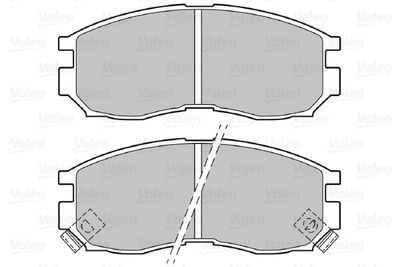 Brake Pad Set, disc brake 598625