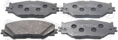 FEBEST 0101-GSE20F Тормозные колодки и сигнализаторы  для LEXUS IS II (_E2_) 250 AWD (GSE25_)