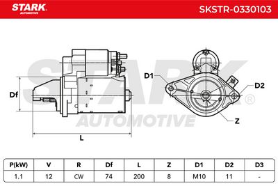 стартер STARK SKSTR-0330103