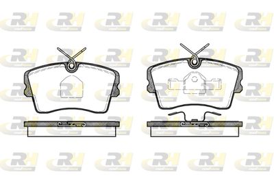 Комплект тормозных колодок, дисковый тормоз ROADHOUSE 2173.10 для OPEL SENATOR