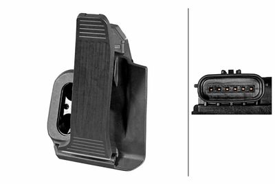 сензор, позиция на педала HELLA 6PV 014 610-021