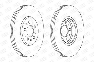 BREMSSCHEIBE CHAMPION 562041CH 1